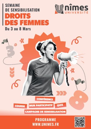 Semaine sensibilisation droit des femmes 3 au 8 mars