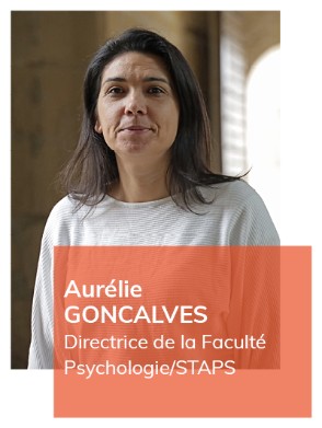 Aurélie Goncalvez, directrice de faculté